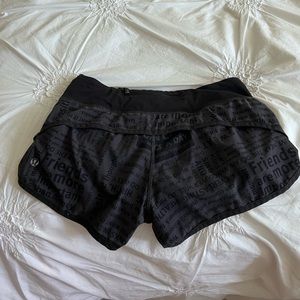 Lululemon black shorts